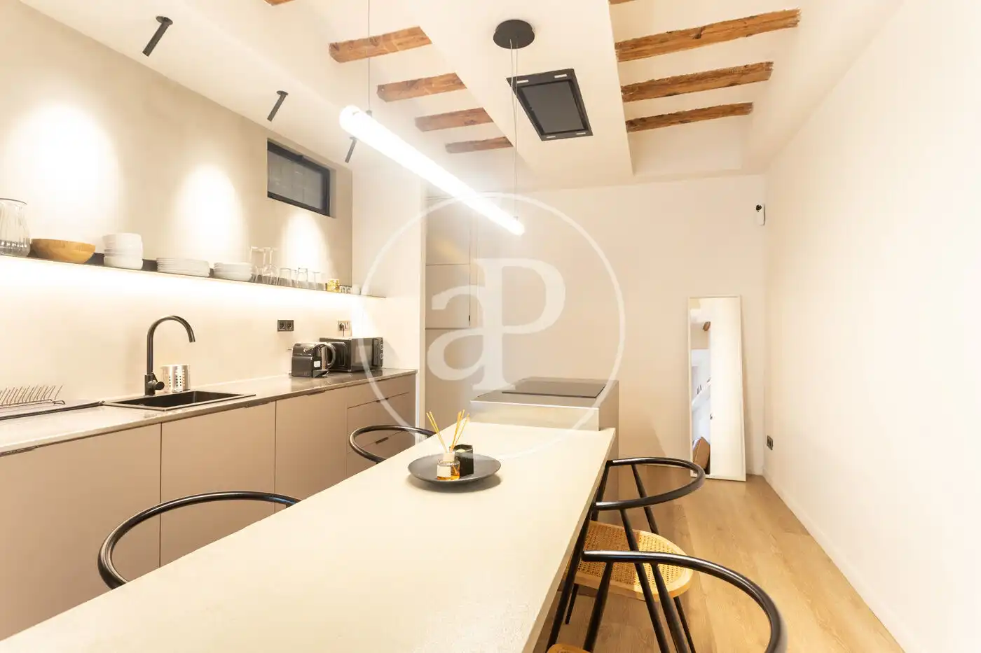 Cocina de Piso en venta en Barcelona con Aire acondicionado, Calefacción y Amueblado