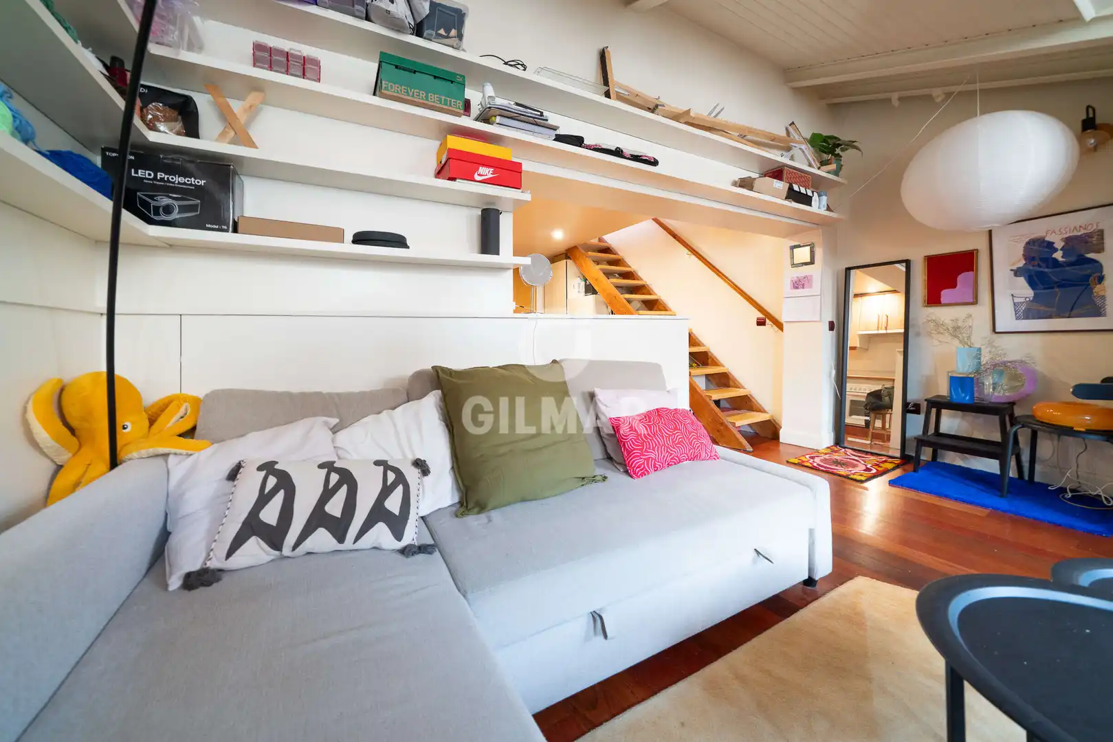 Wohnzimmer von Maisonette zum Verkauf in Madrid mit Heizung