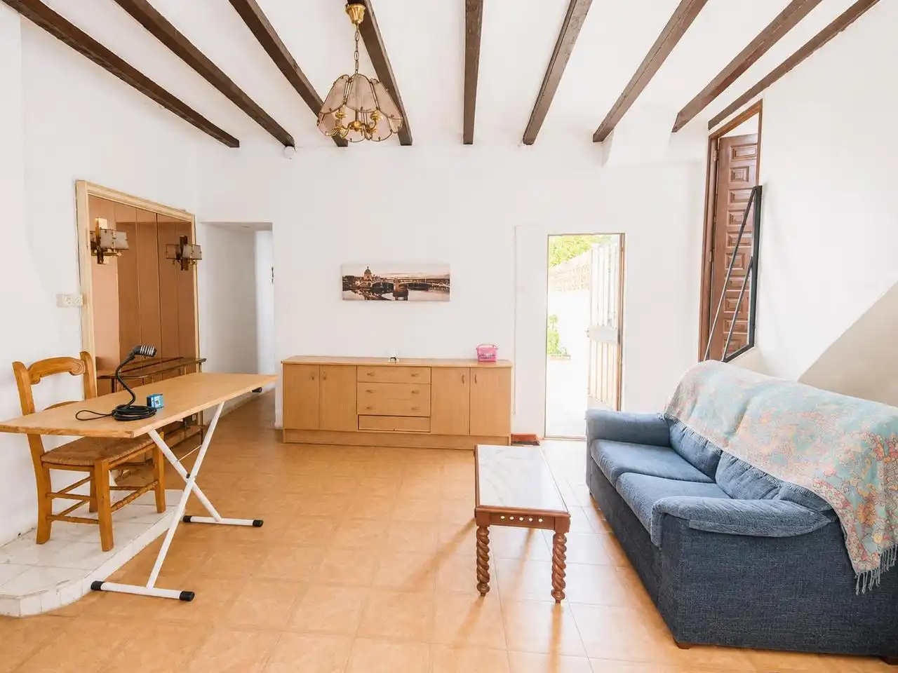 Sala d'estar de Casa o xalet en venda en Oliva amb Jardí privat, Terrassa i Traster