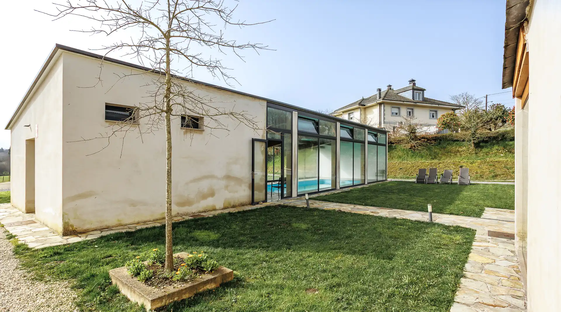 Exterior view of Commercial properties for sale in Friol  with Furnished