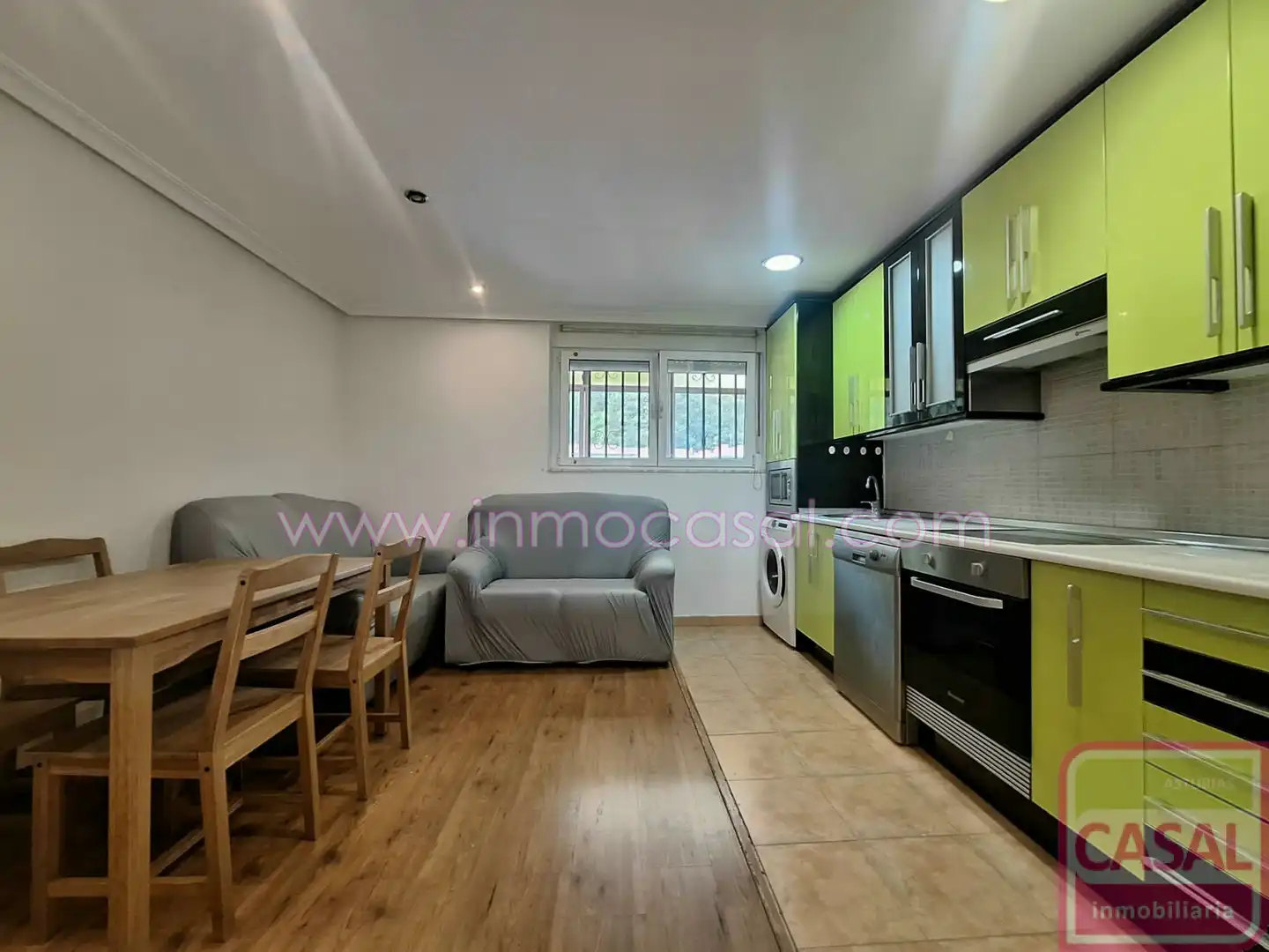 Küche von Wohnung zur Miete in Mieres (Asturias) mit Heizung, Abstellraum und Möbliert