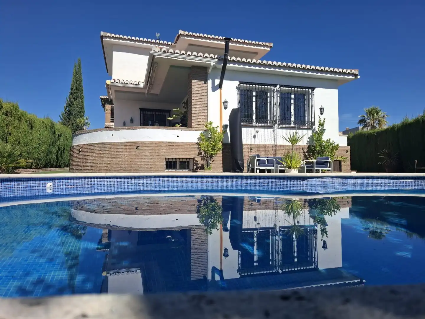 Piscina de Casa o xalet en venda en Pantano de Cubillas