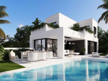 Casa con piscina en venta en Golf Bahía