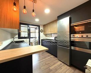 Kitchen of Flat to rent in  Madrid Capital  with Air Conditioner, Heating and Terrace