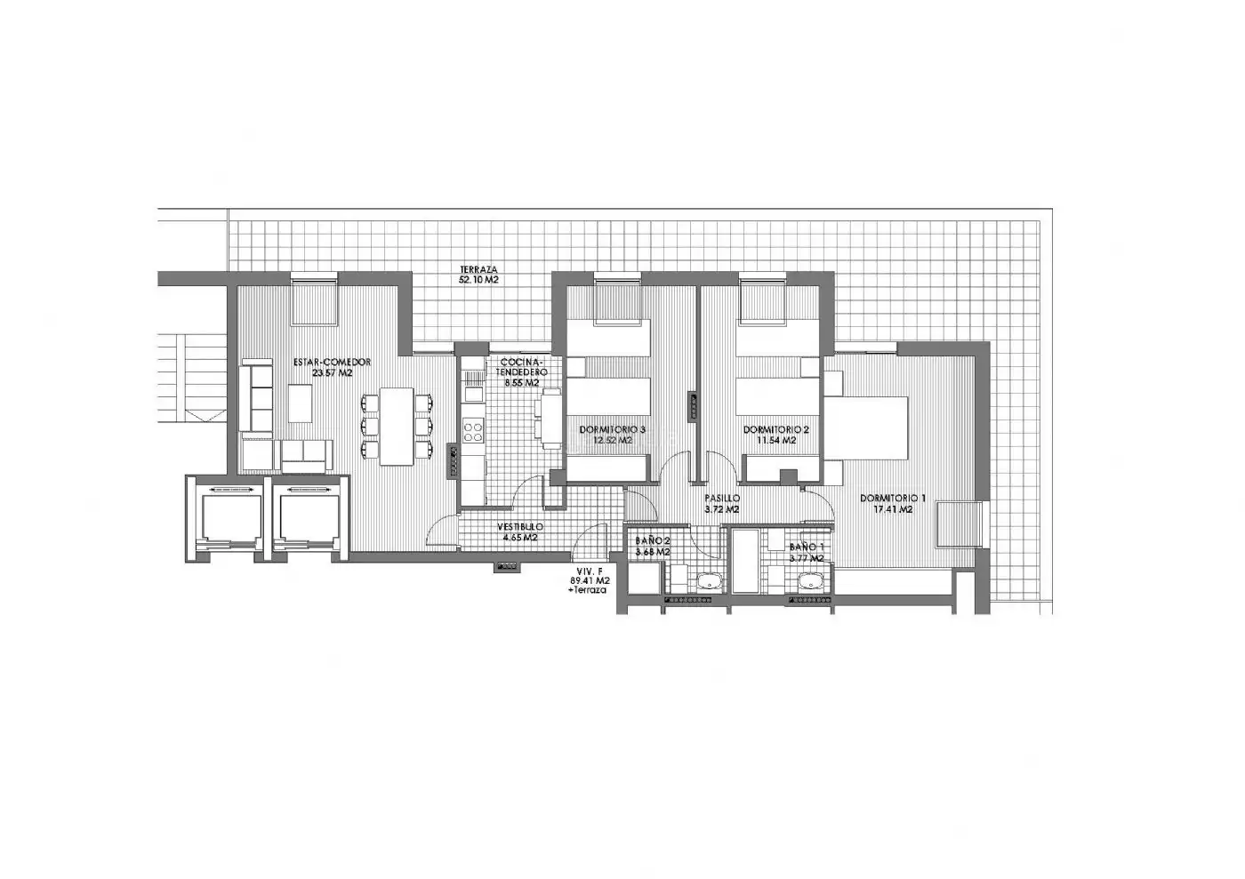 Flat with lift to rent in Travesía de Arteixo 349, imagen 27