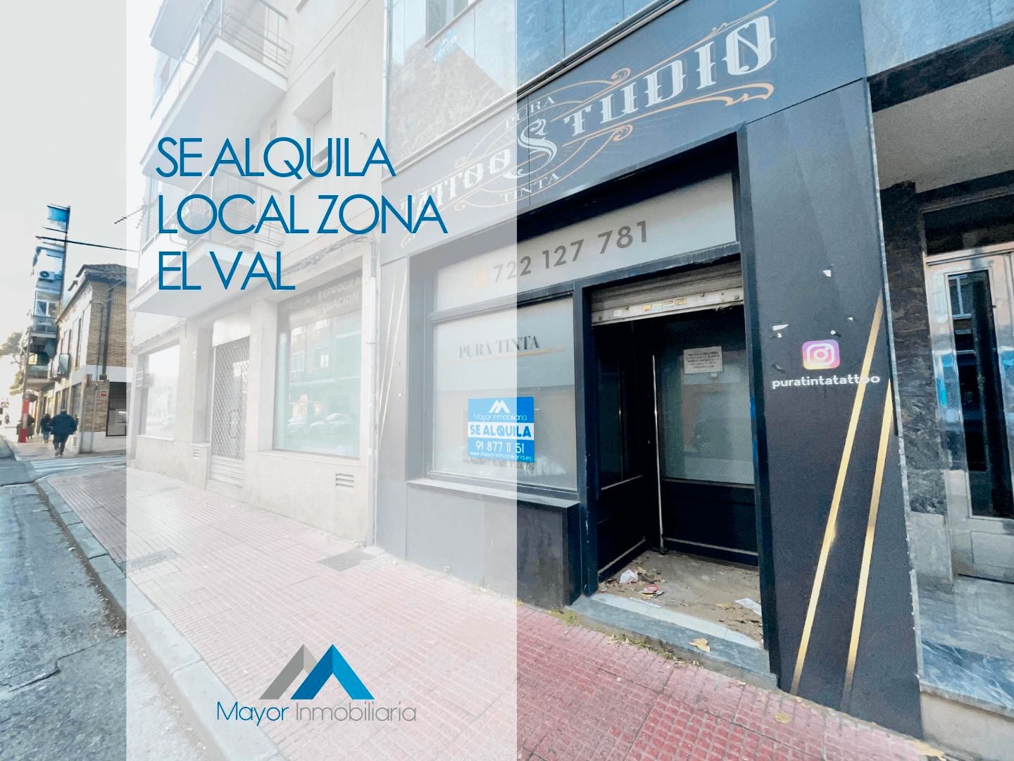 Vista exterior de Local de lloguer en Alcalá de Henares amb Aire condicionat