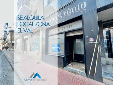 Local comercial en alquiler en Paseo del Val 9