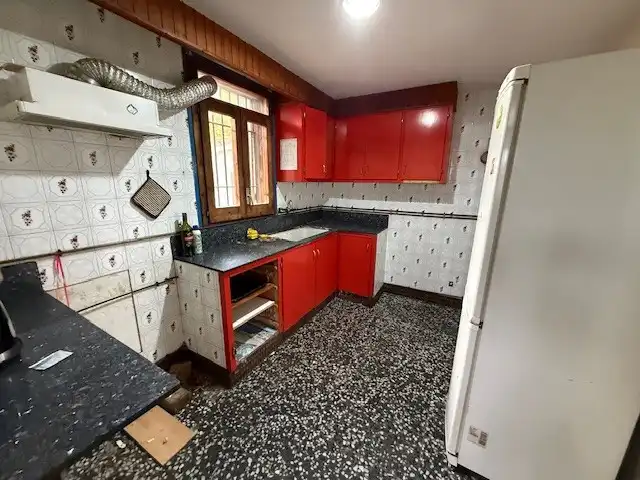 Cuina de Finca rústica en venda en Santa Maria de Palautordera amb Jardí privat i Piscina