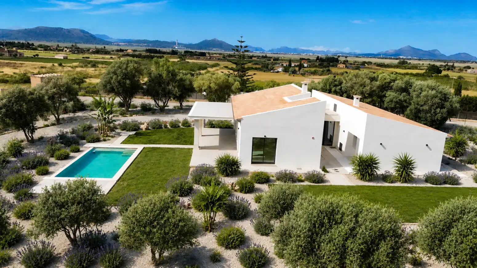 Exterior view of Houses for sale in Muro  with Air Conditioner, Heating and Private garden