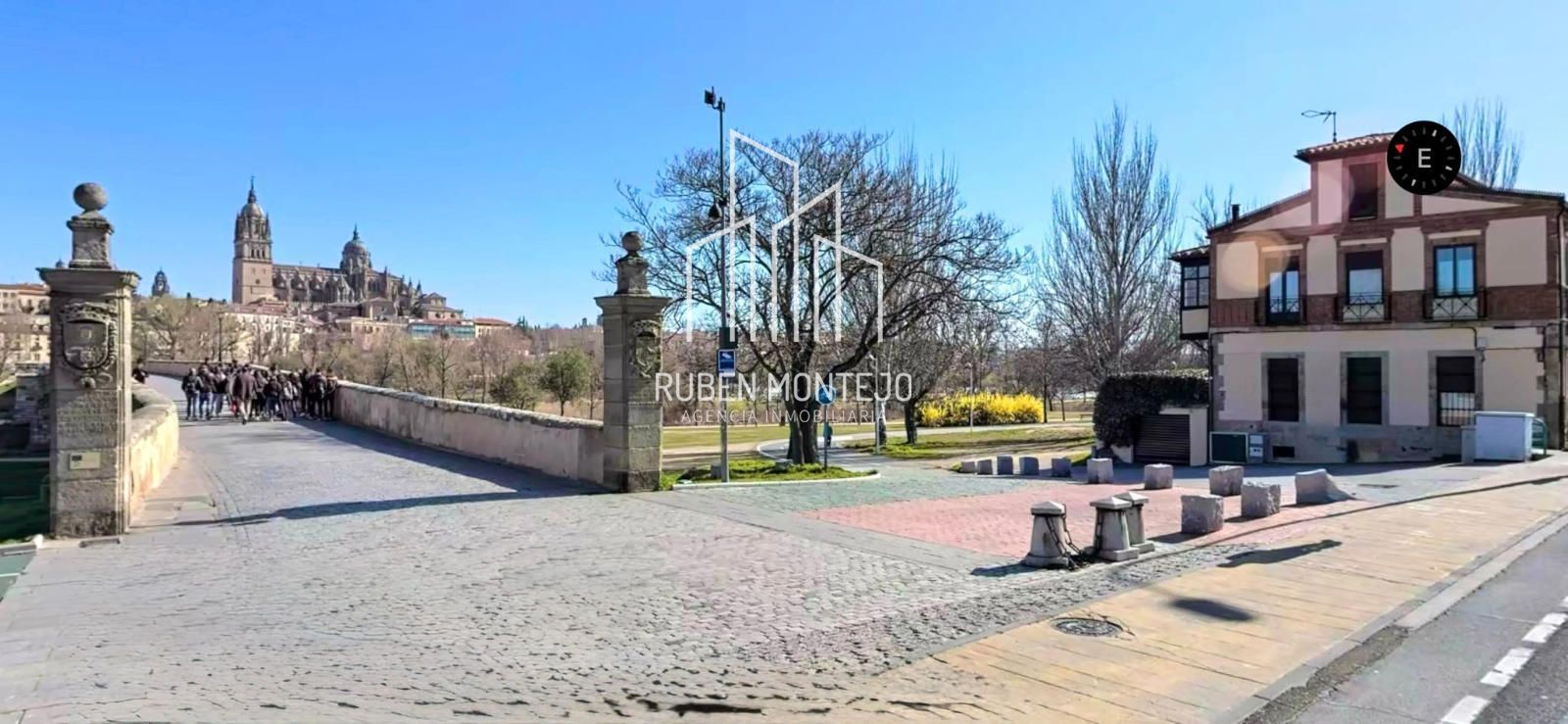 Vista exterior de Casa adosada de lloguer en Salamanca Capital amb Calefacció, Terrassa i Traster