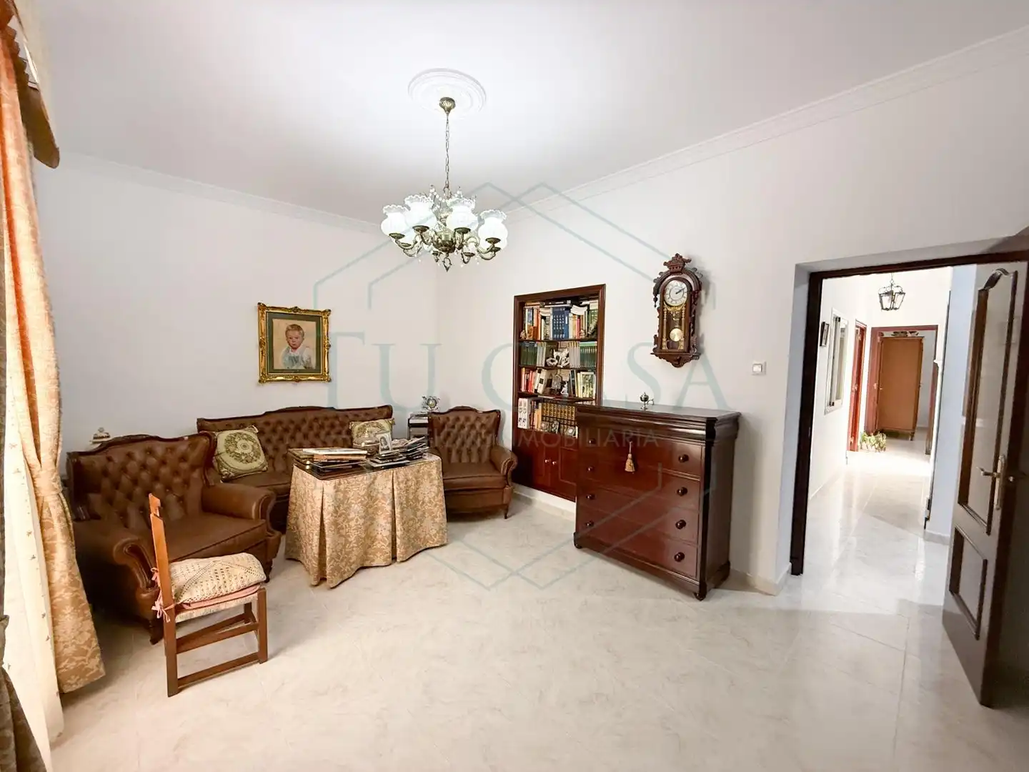 Sala de estar de Casa o chalet en venta en Centro