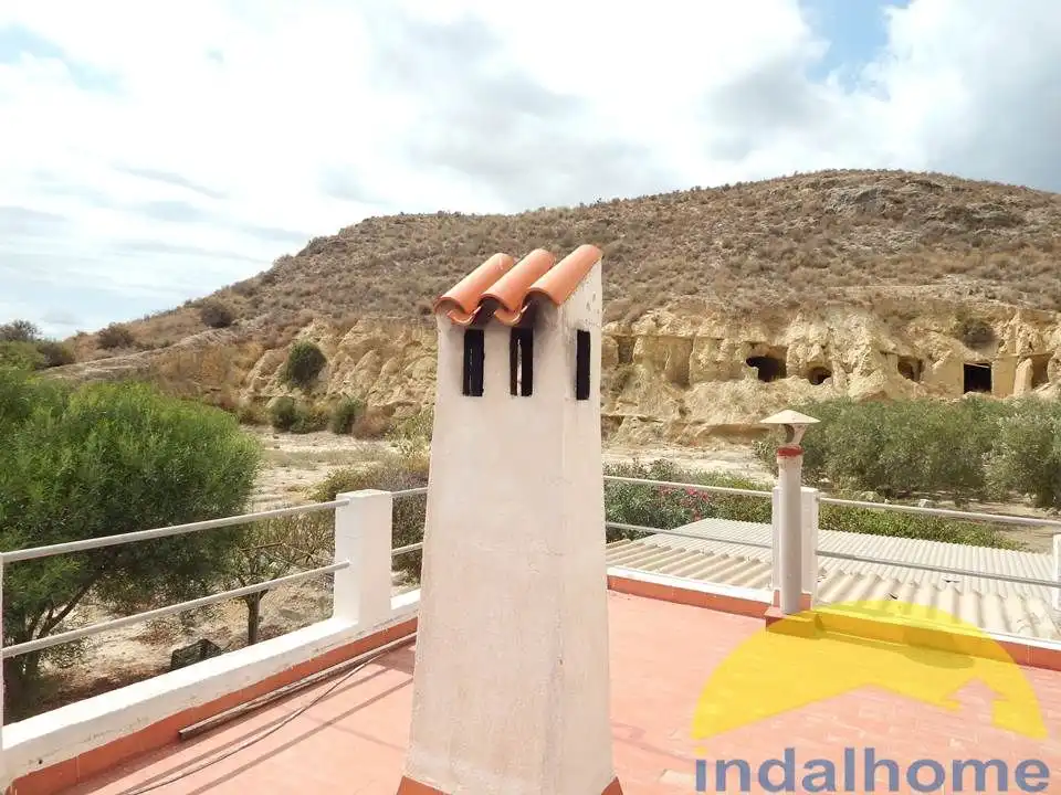 Vista exterior de Finca rústica en venta en Antas con Jardín privado, Terraza y Trastero