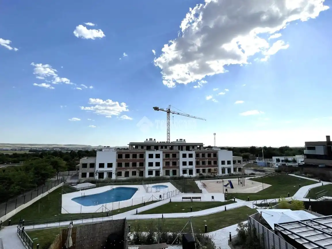 Exterior view of Flat for sale in Villalbilla  with Air Conditioner, Terrace and Balcony