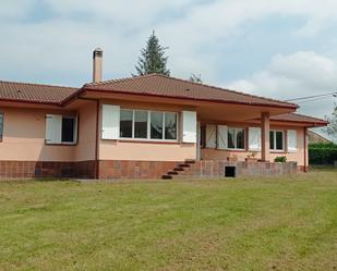 Exterior view of House or chalet for sale in Gijón   with Heating, Private garden and Terrace