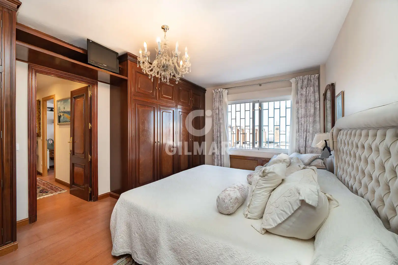 Schlafzimmer von Wohnung zum Verkauf in Madrid mit Heizung, Abstellraum und Balkon