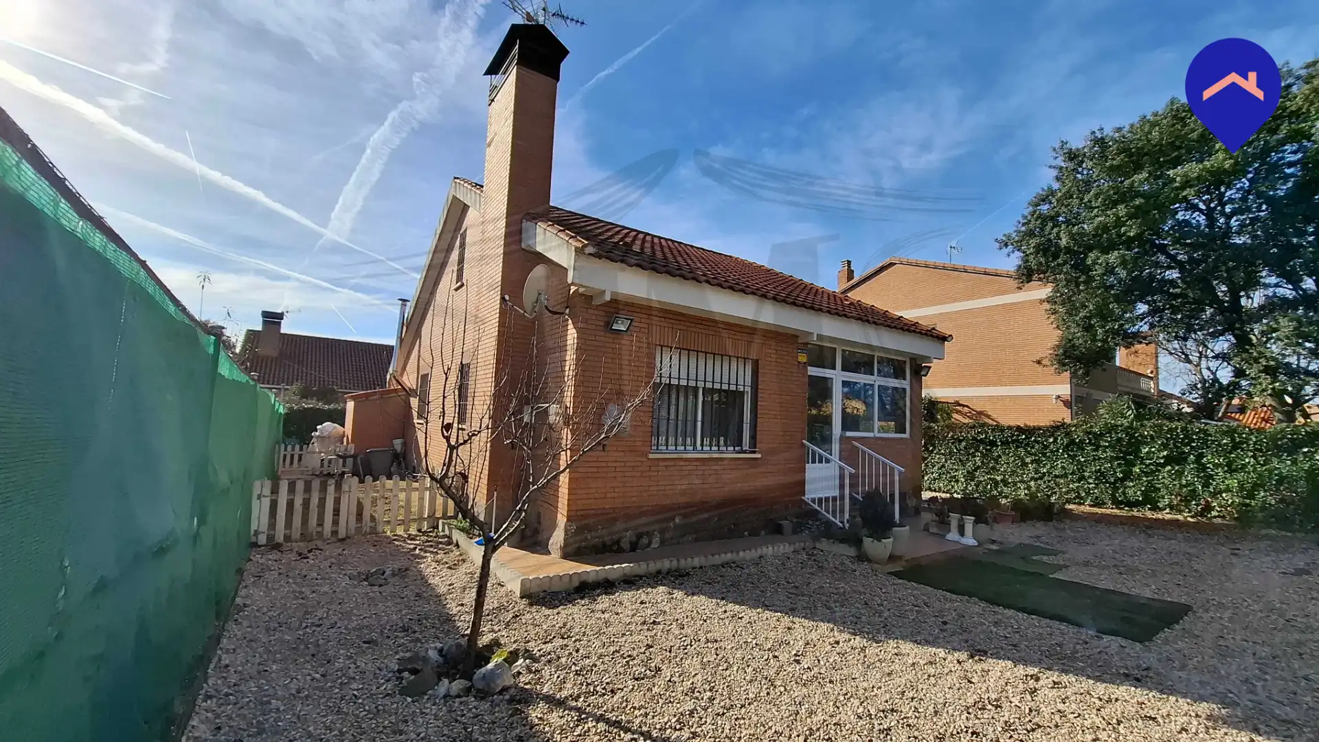 Vista exterior de Casa o chalet en venta en Pioz con Calefacción, Jardín privado y Trastero