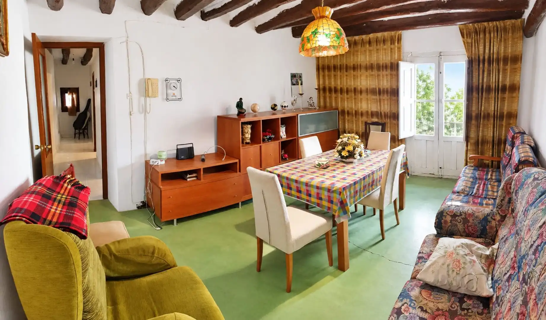 Menjador de Finca rústica en venda en Villalba de Perejil amb Jardí privat, Terrassa i Traster