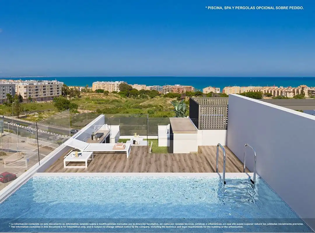 Piscina de Apartament en venda en Guardamar del Segura amb Terrassa i Piscina comunitària