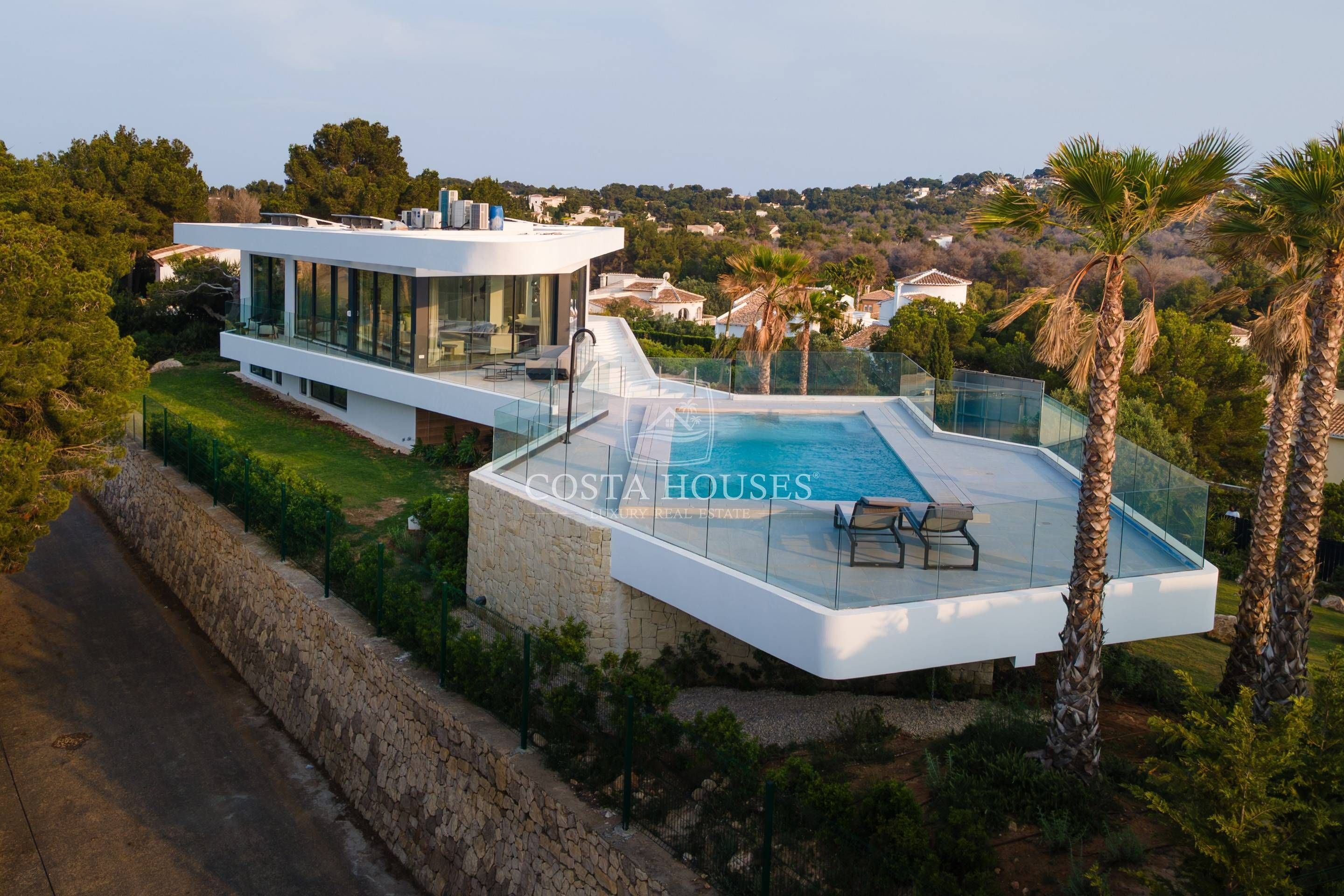 Exterior view of Houses for sale in Jávea / Xàbia  with Air Conditioner, Private garden and Terrace