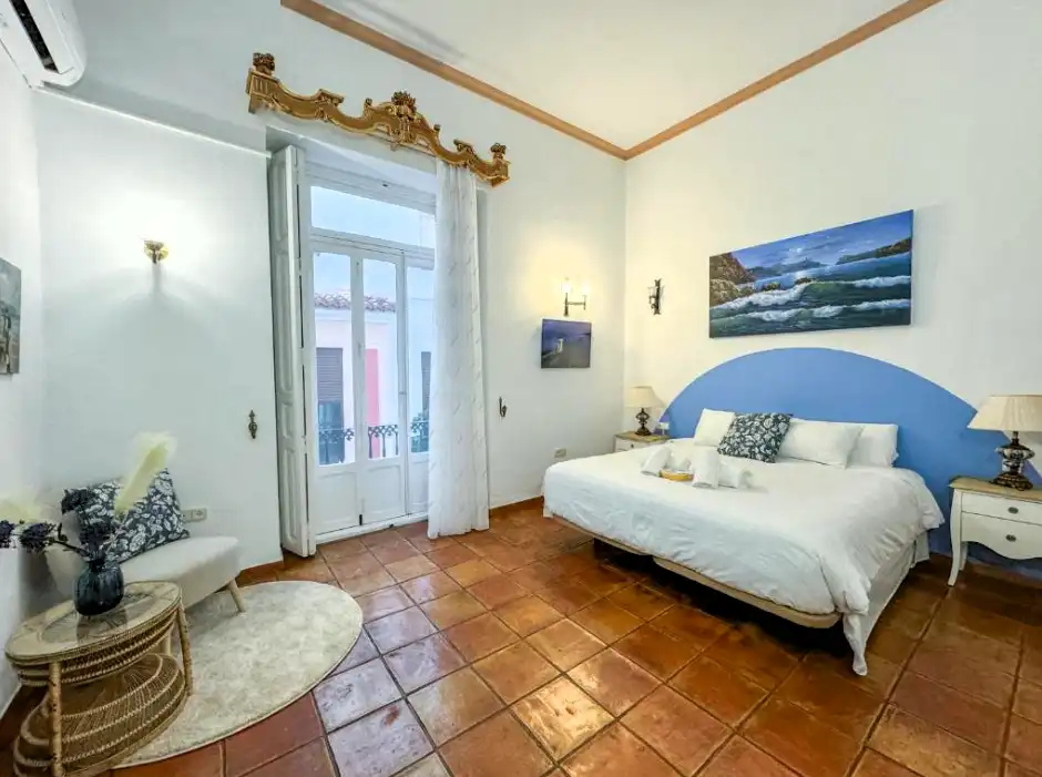 Habitación de Finca rústica en venta en Xàtiva con Aire acondicionado, Calefacción y Jardín privado