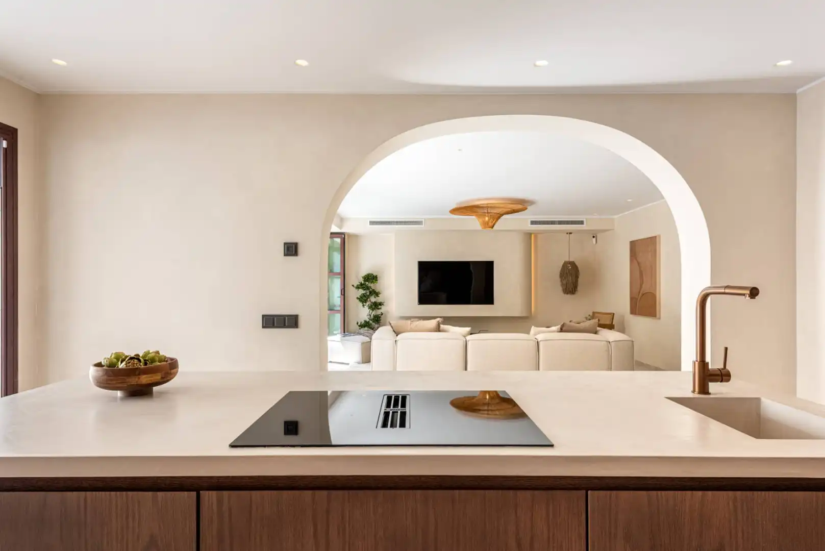 Cocina de Casa adosada en venta en Marbella con Aire acondicionado, Jardín privado y Terraza