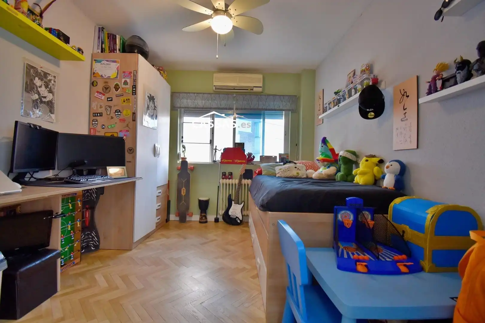Bedroom of Flat for sale in Torrejón de Ardoz  with Air Conditioner, Heating and Parquet flooring