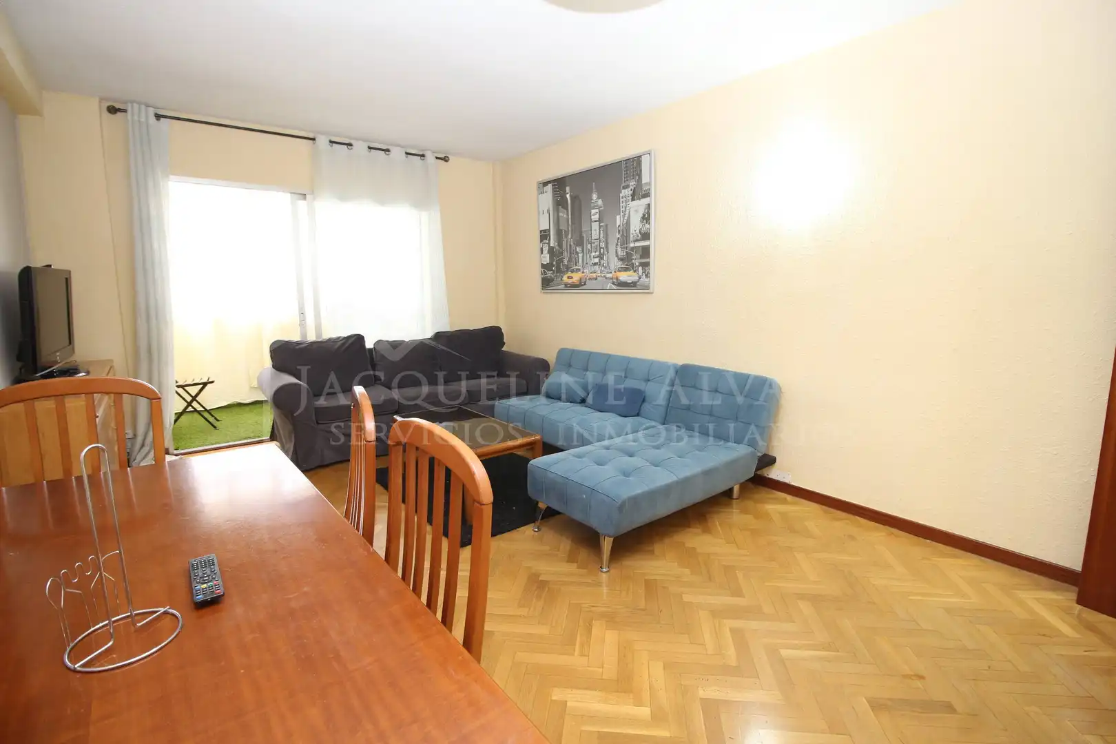 Living room of Flat for sale in Parla  with Parquet flooring