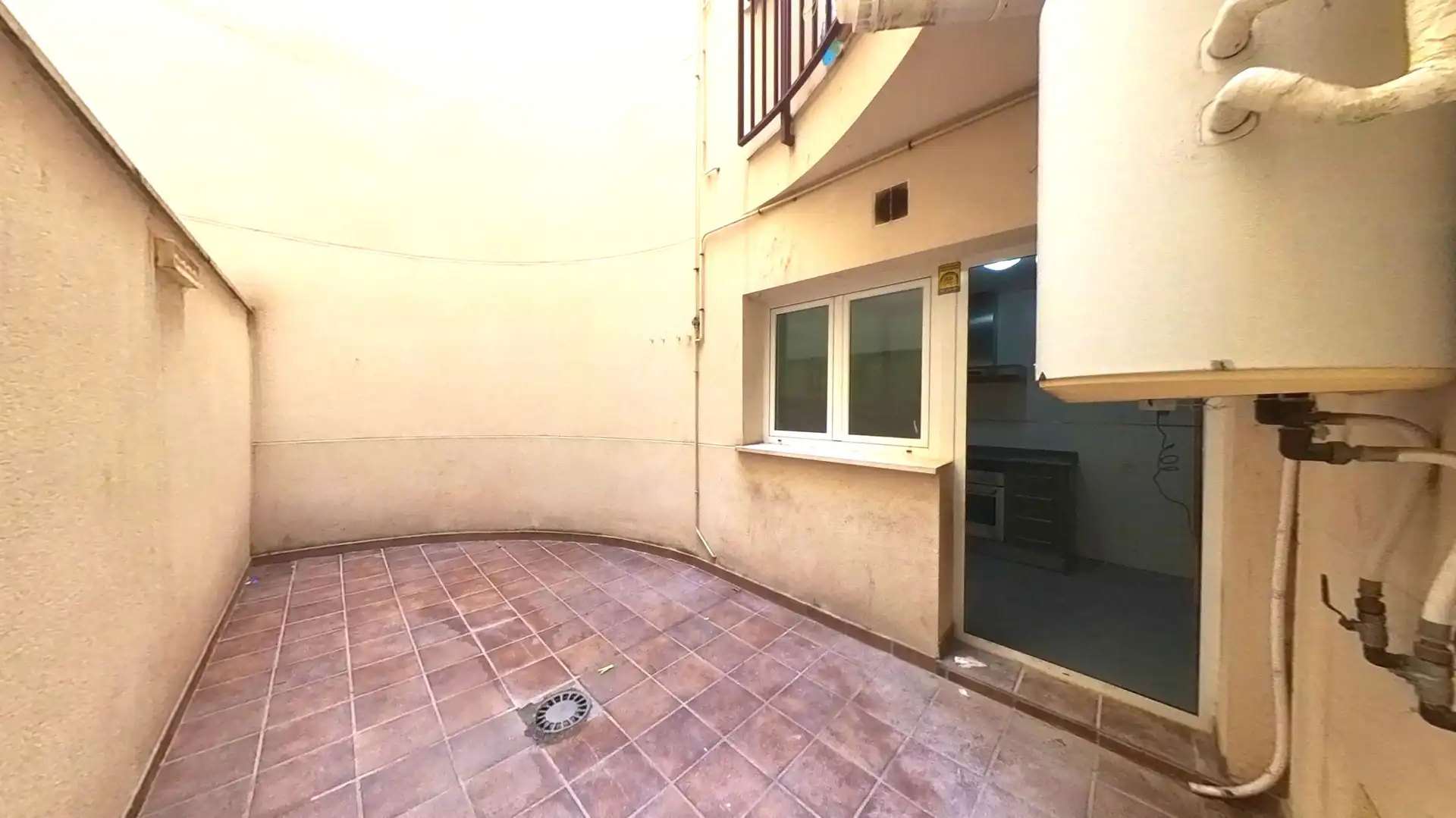 Vista exterior de Piso en venta en Almansa con Calefacción, Parquet y Terraza