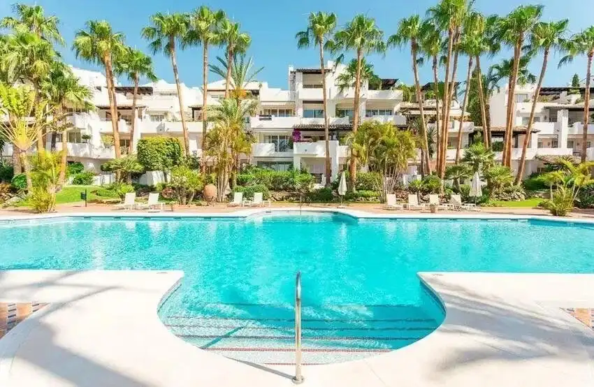 Exterior view of Attic for sale in Marbella  with Air Conditioner, Heating and Private garden