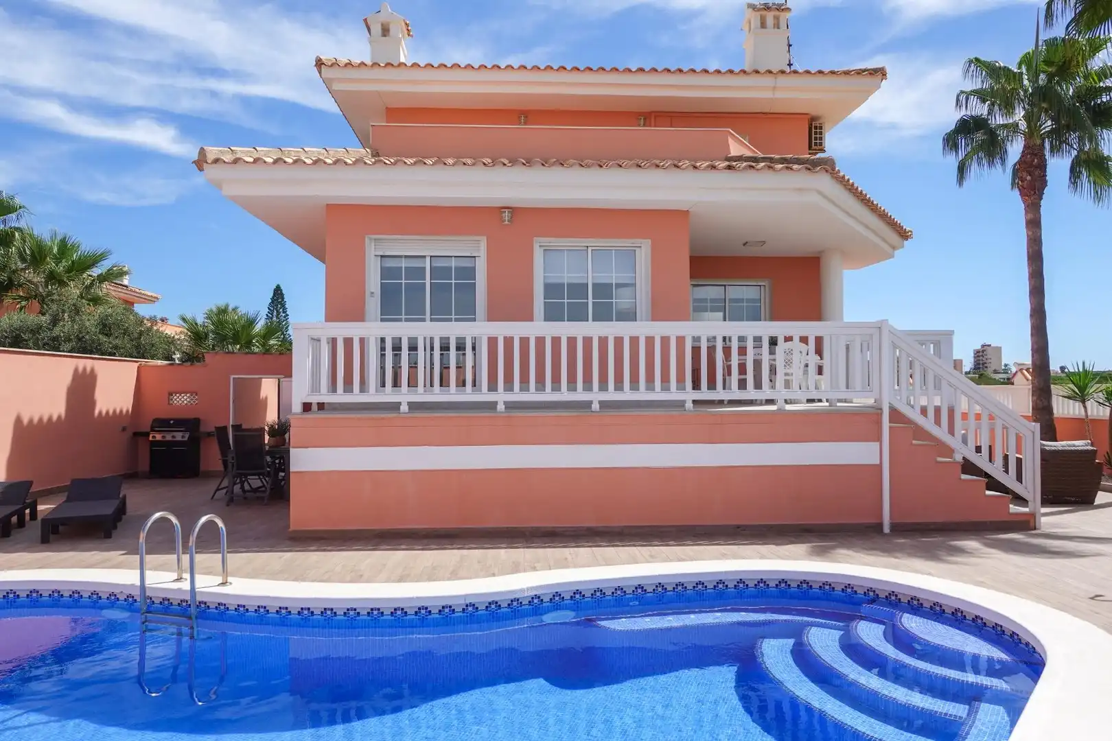 Exterior view of Houses for sale in La Manga del Mar Menor  with Air Conditioner, Heating and Private garden