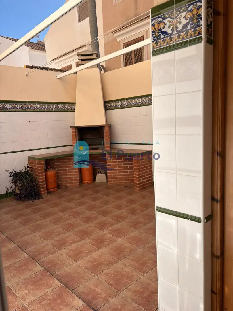 Cocina de Dúplex en venta en Mazarrón con Aire acondicionado, Terraza y Trastero