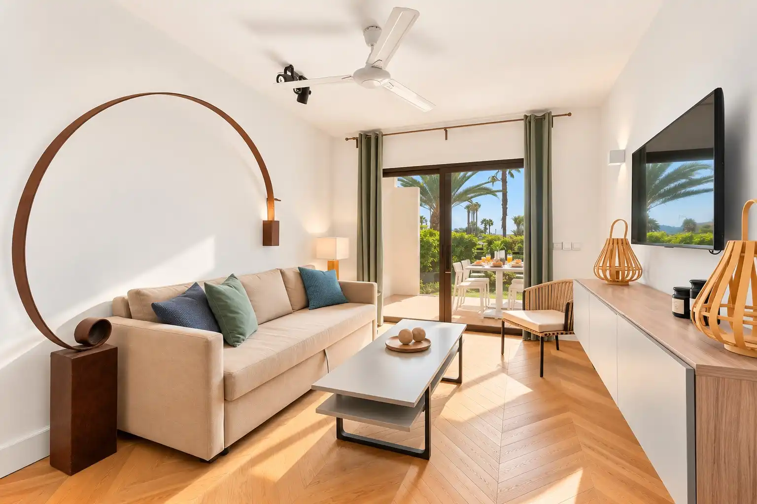 Living room of Flat for rent in Golf del Sur - Amarilla Golf 