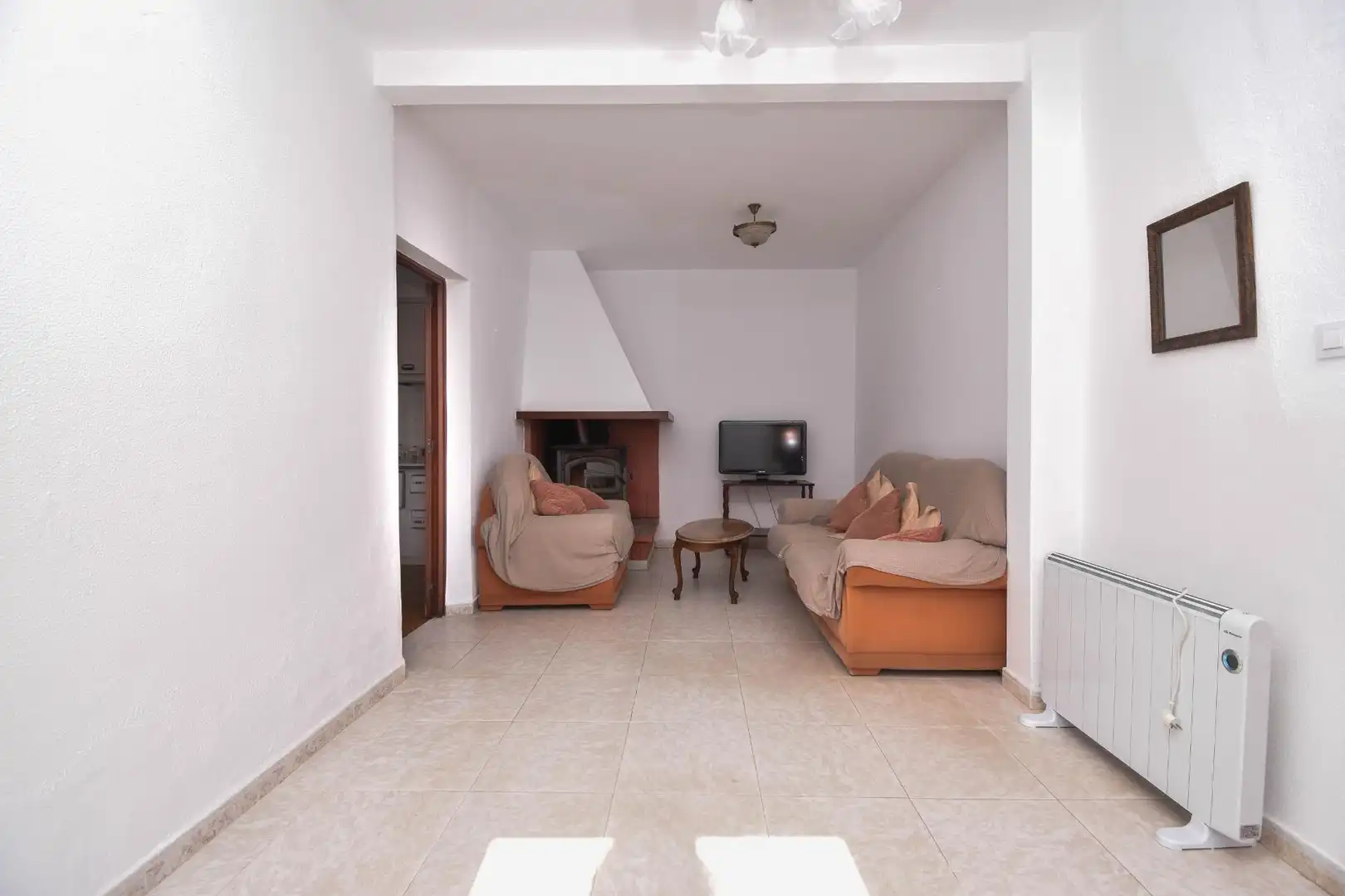 Sala d'estar de Casa o xalet de lloguer en Cambre  amb Calefacció, Jardí privat i Traster