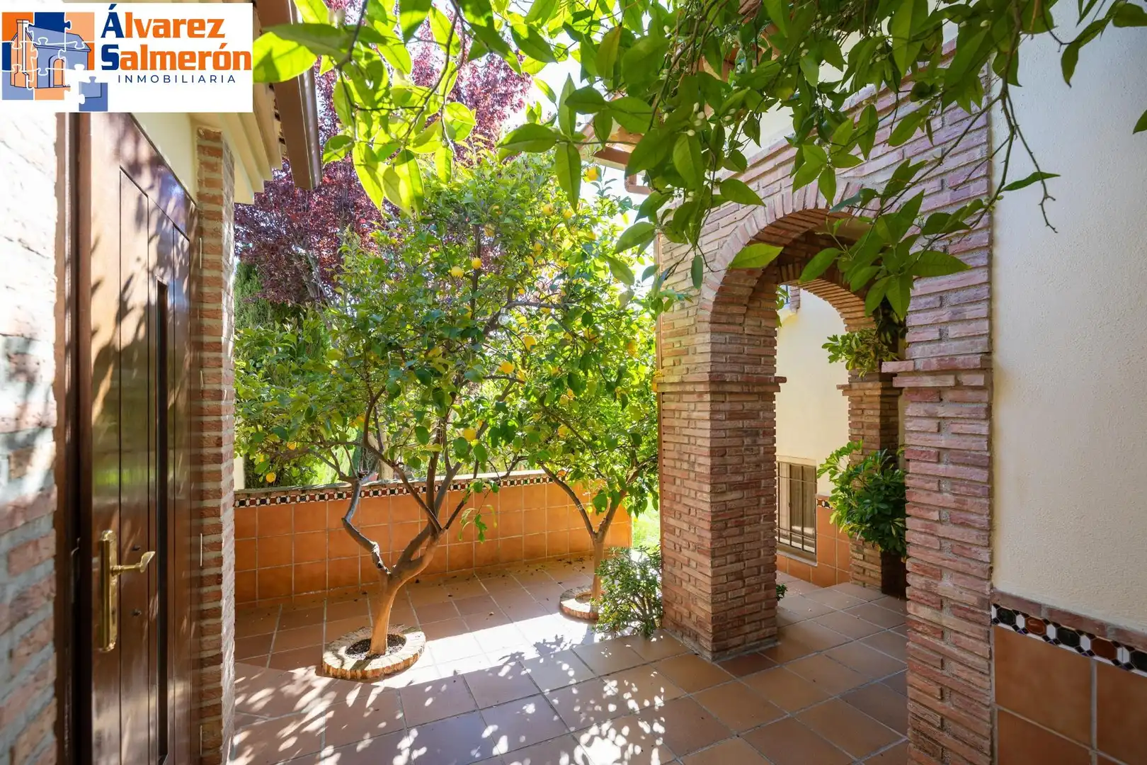 Garden of Houses for sale in La Zubia  with Air Conditioner, Private garden and Swimming Pool