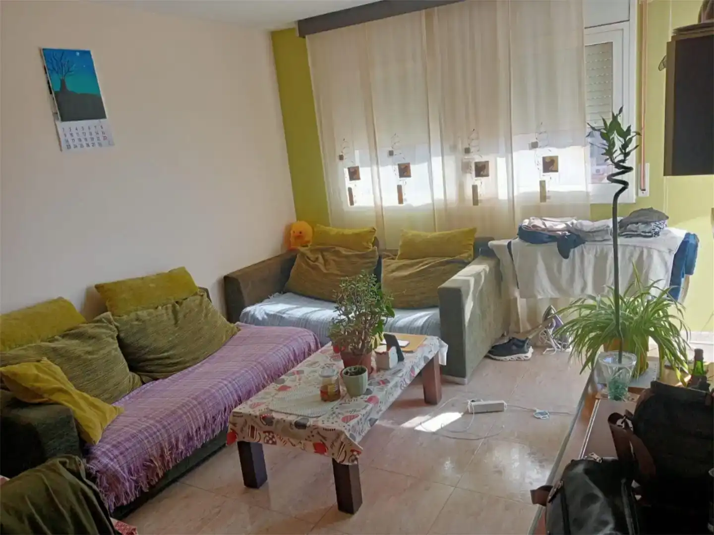 Sala d'estar de Pis en venda en Roquetes amb Aire condicionat, Jardí privat i Traster