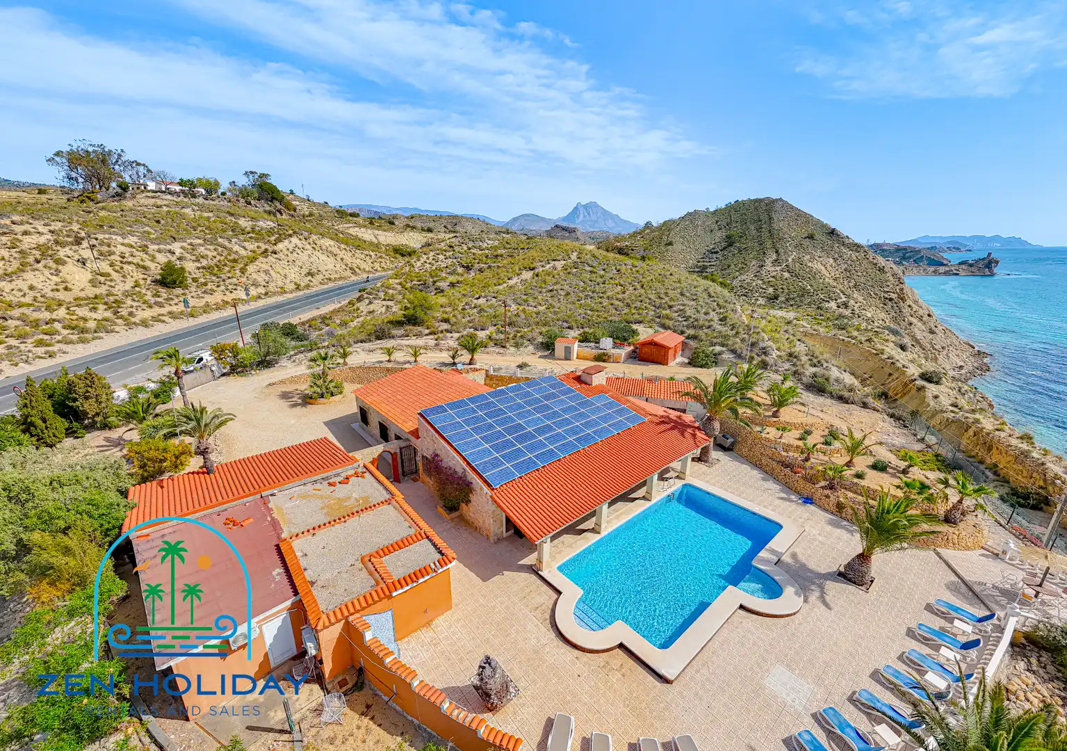 Vista exterior de Casa o chalet en venta en Villajoyosa / La Vila Joiosa con Aire acondicionado, Calefacción y Jardín privado