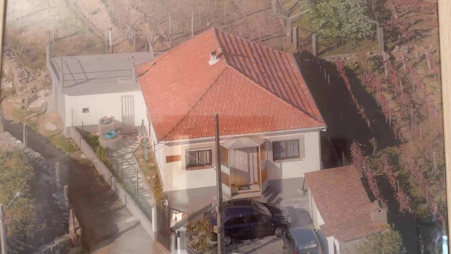 Vista exterior de Casa o xalet en venda en Cortegada amb Jardí privat, Terrassa i Traster
