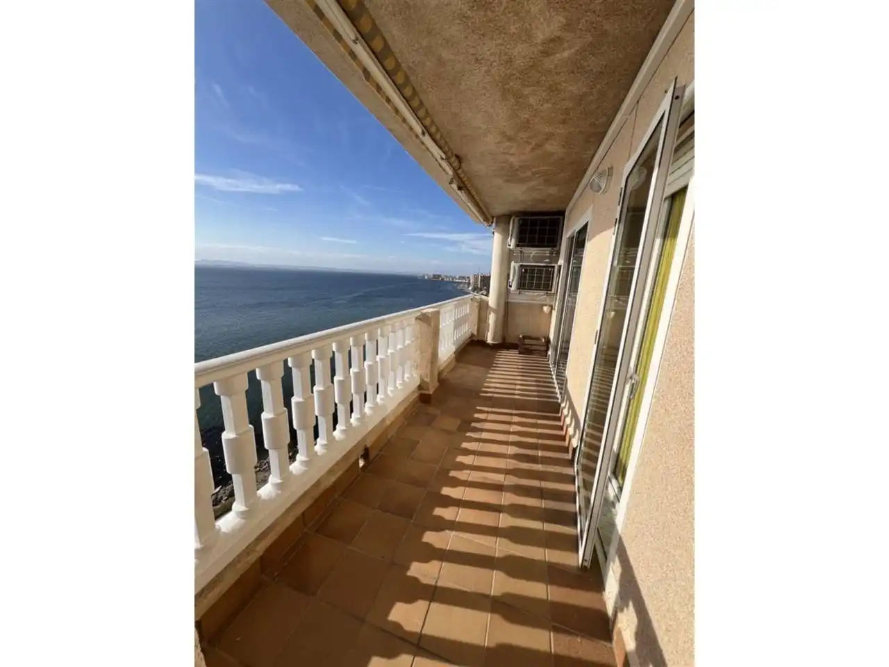 Balcony of Attic for sale in La Manga del Mar Menor  with Air Conditioner, Terrace and Furnished