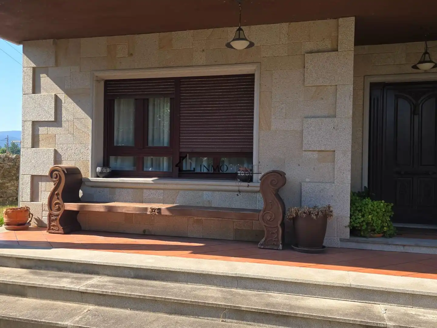 Terrassa de Casa o xalet en venda en Valga amb Calefacció, Jardí privat i Terrassa
