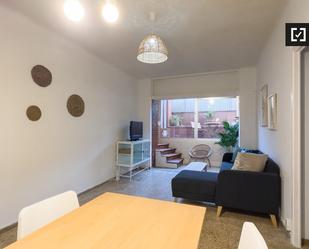 Living room of Flat to rent in  Barcelona Capital  with Air Conditioner, Heating and Furnished