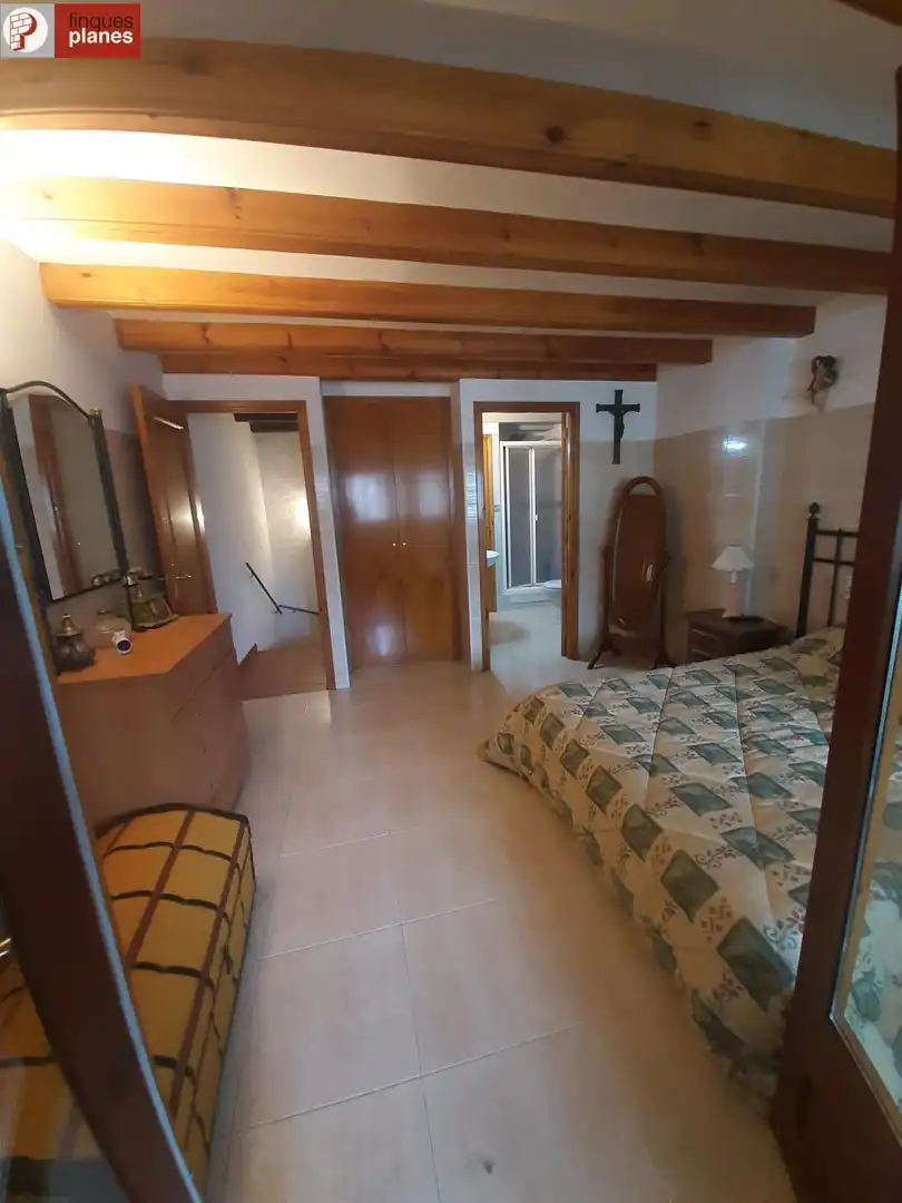 Dormitori de Casa adosada en venda en Organyà amb Calefacció i Balcó