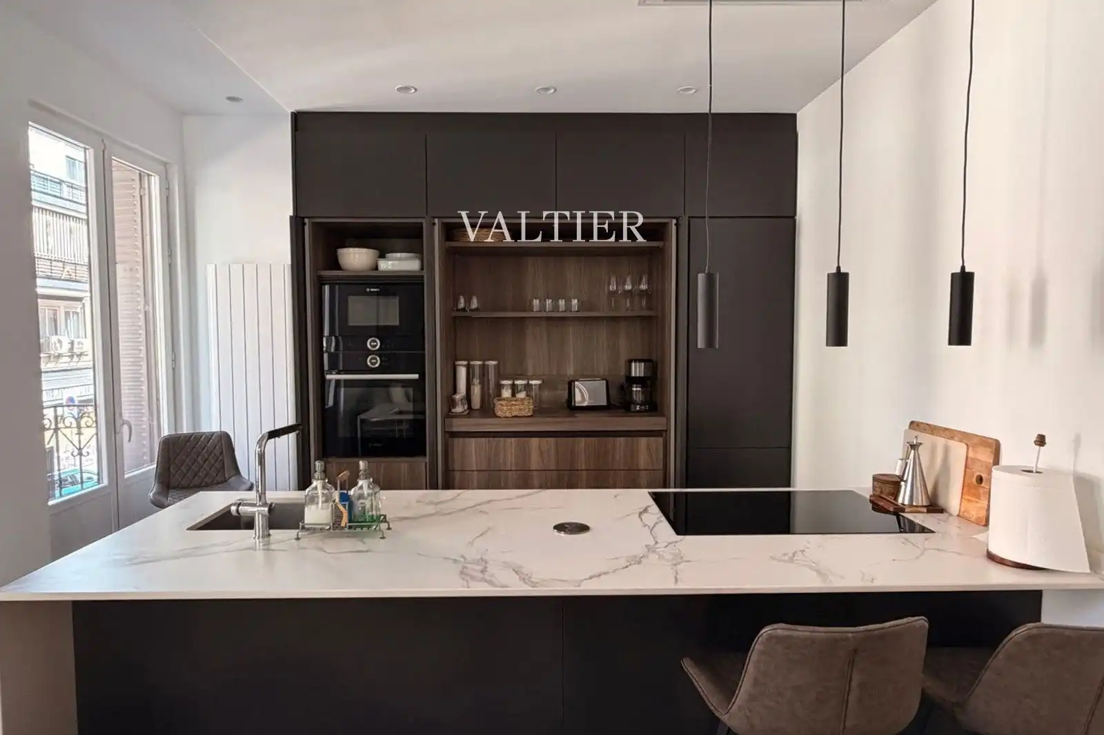 Cocina de Piso de alquiler en Madrid con Aire acondicionado, Terraza y Trastero