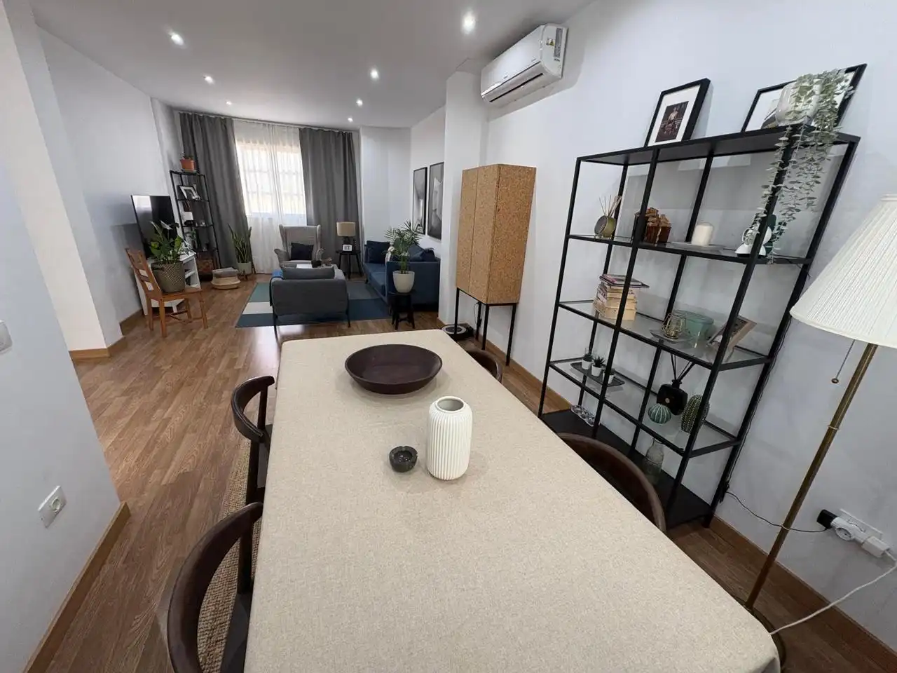 Living room of Flat for rent in Santa Cruz de Tenerife  with Air Conditioner and Furnished
