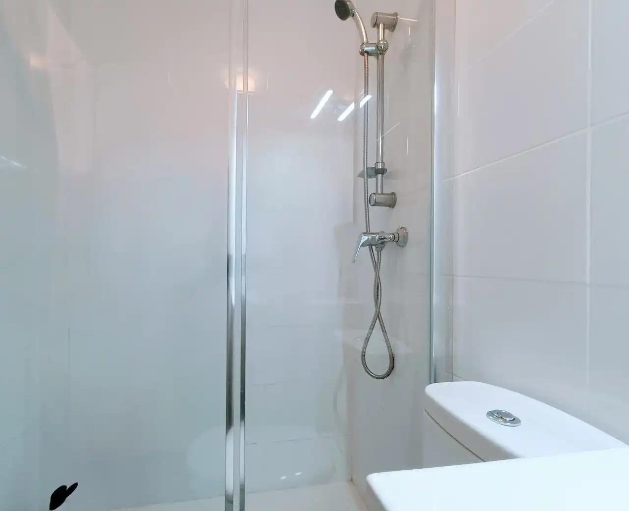 Baño de Piso de alquiler en Madrid con Aire acondicionado, Calefacción y Parquet