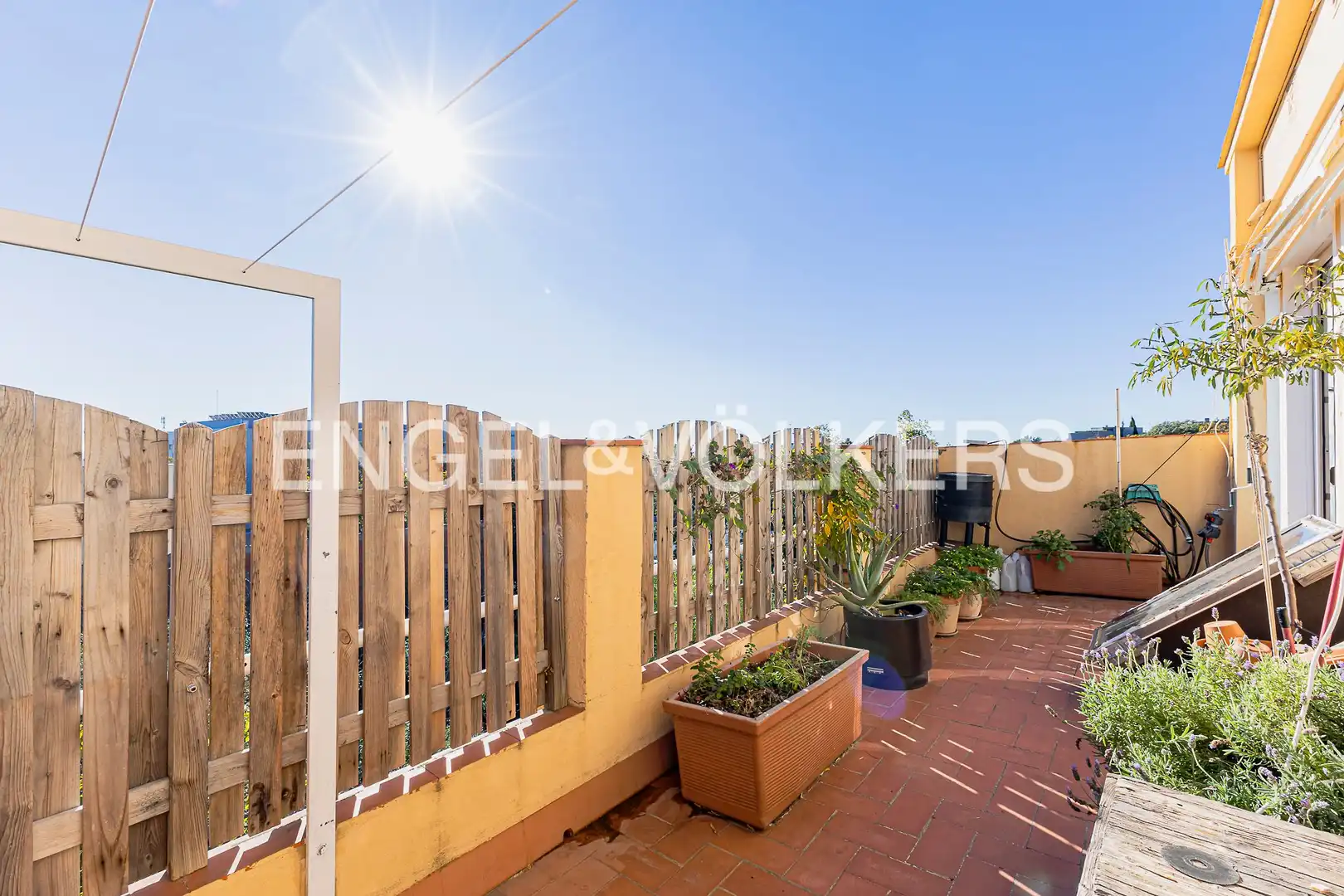 Terrace of Duplexes for sale in Barcelona  with Air Conditioner, Heating and Private garden