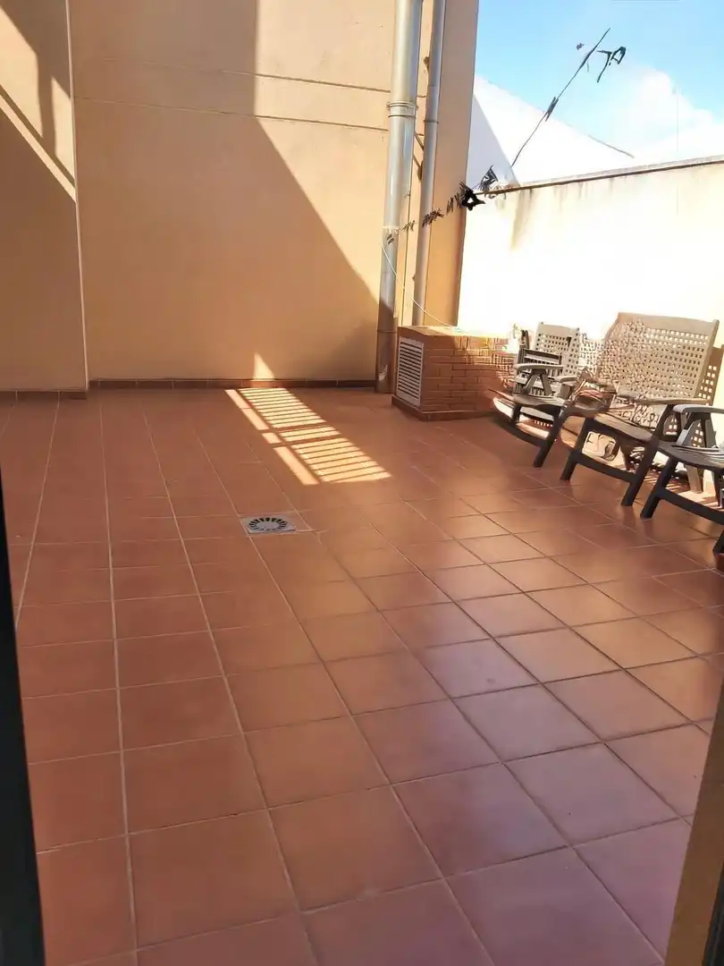 Terrasse von Wohnung zum Verkauf in Pedrola mit Heizung, Parkett und Terrasse