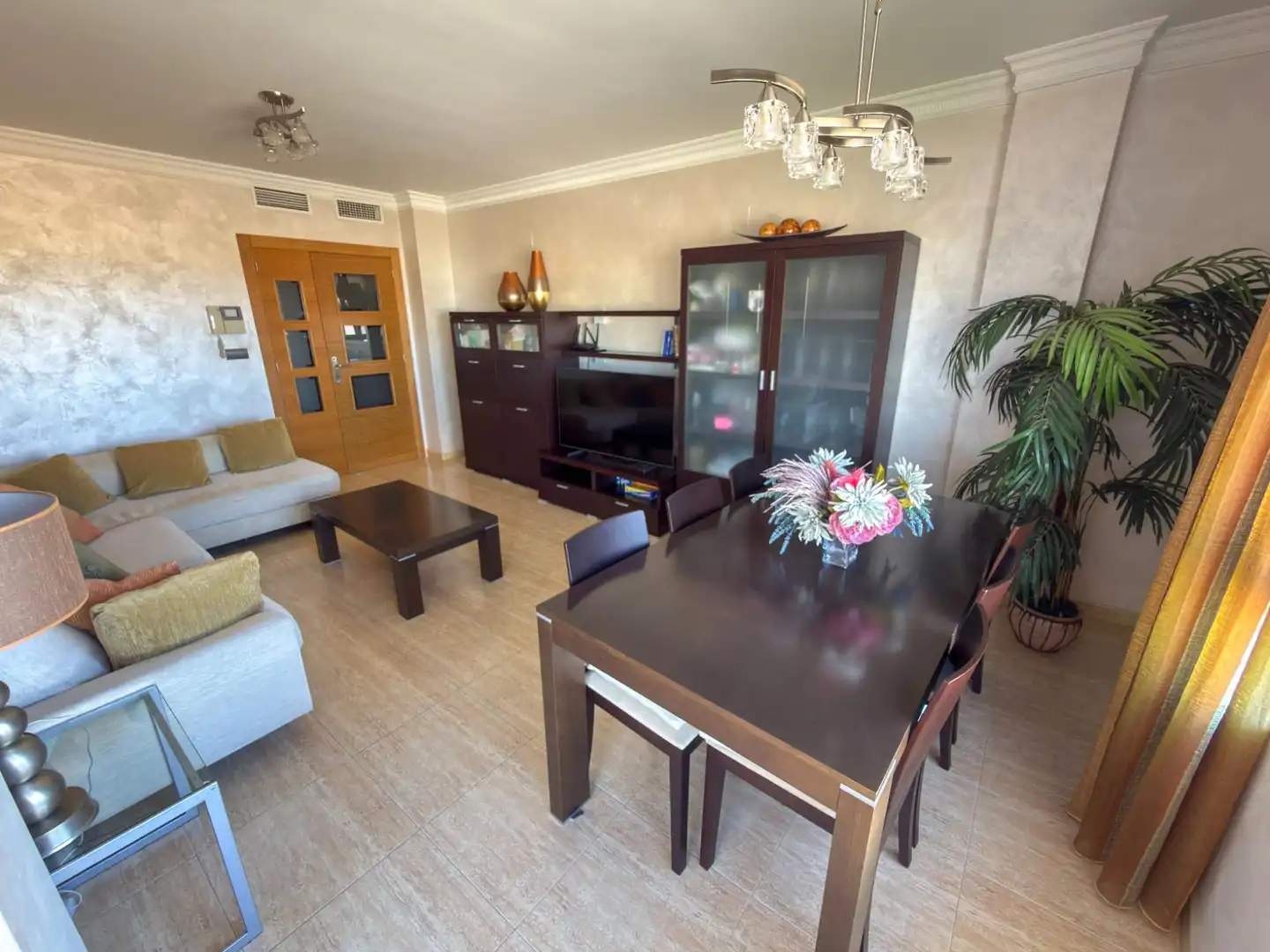 Sala de estar de Piso en venta en Callosa de Segura con Aire acondicionado, Trastero y Balcón