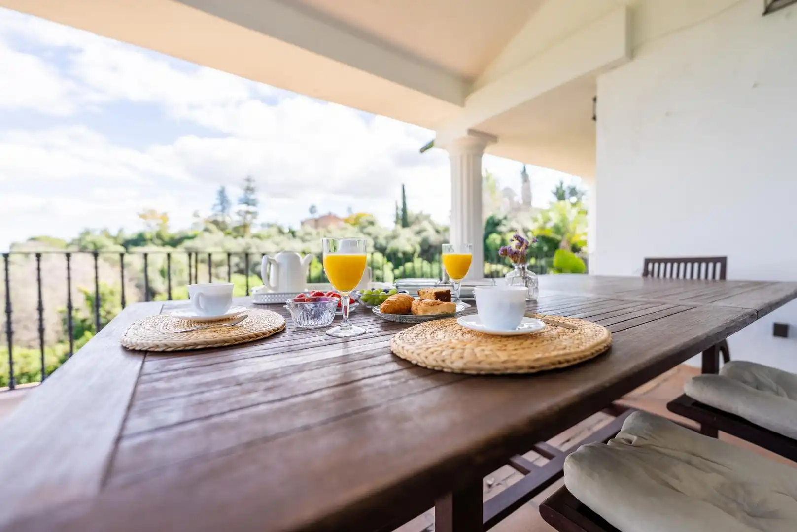 Terrassa de Casa o xalet en venda en Mairena del Aljarafe amb Aire condicionat, Calefacció i Jardí privat