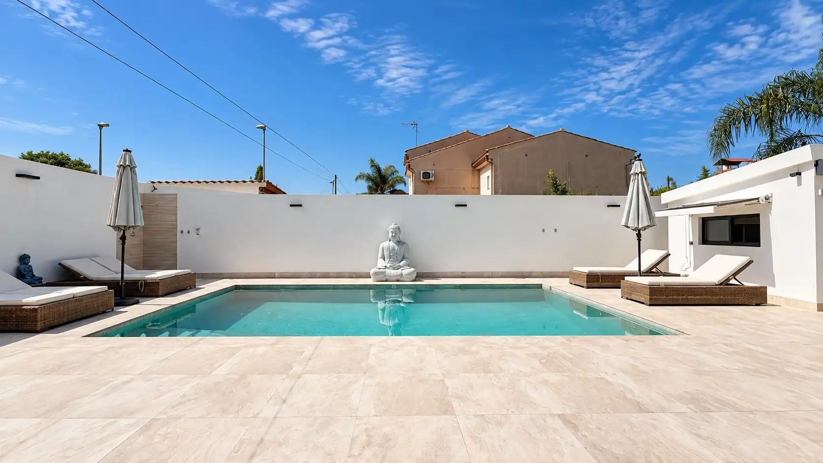 Piscina de Casa o chalet en venta en El Carme - Sant Agustí - Bonavista