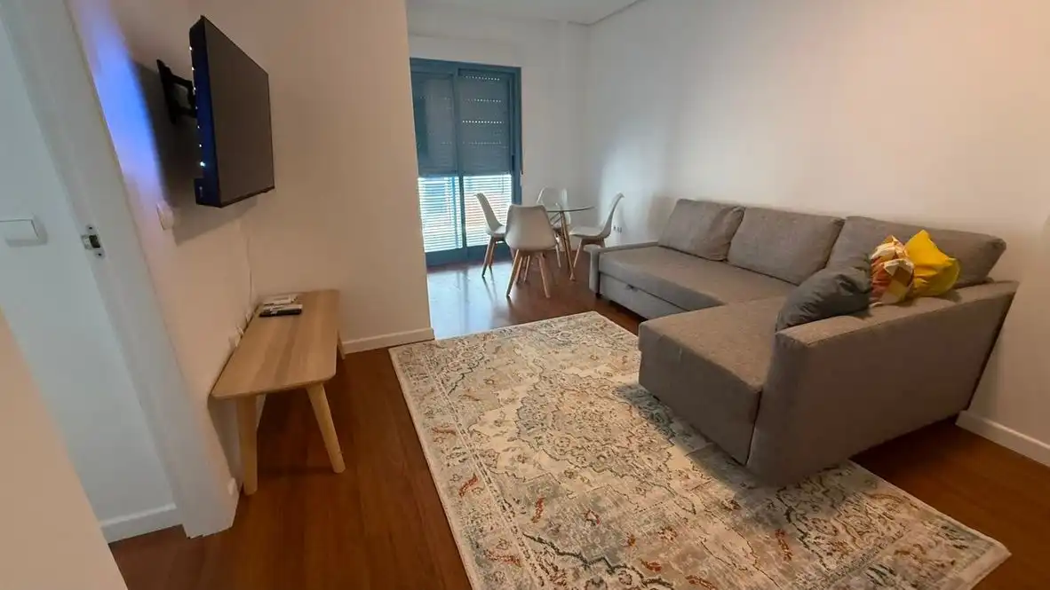 Sala d'estar de Pis de lloguer en Benidorm amb Aire condicionat, Calefacció i Moblat